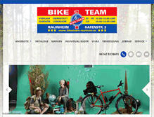 Tablet Screenshot of biketeam-raunheim.de